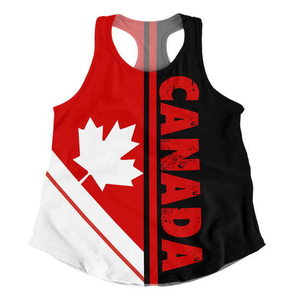 Canada Women Tank Maple Power Canada Split