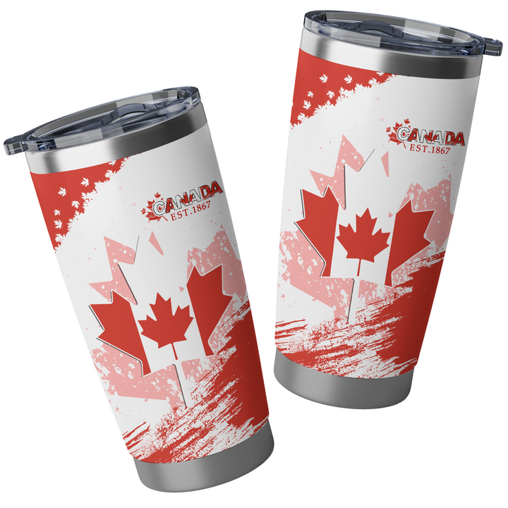 Canada Tumbler Maple Born Canada Made
